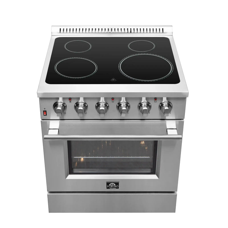 Forno 30-Inch Electric Range with Convection Oven in Stainless Steel 