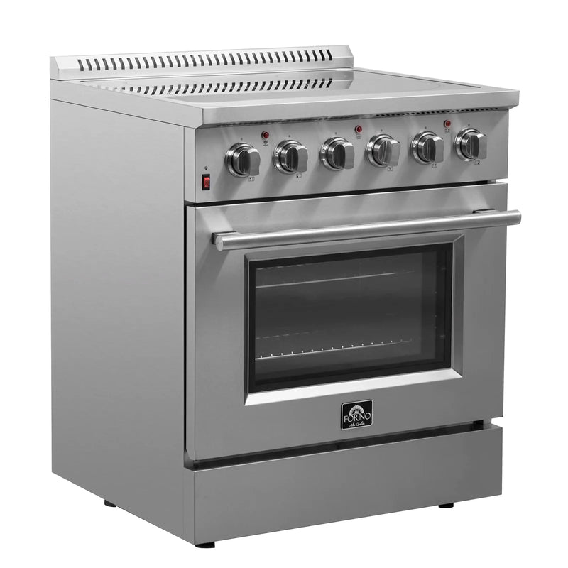 Forno 30-Inch Electric Range with Convection Oven in Stainless Steel 