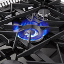 Forno 30-Inch Freestanding French Door Dual Fuel Range with 5 Burners and 68,000 BTUs in Stainless Steel 