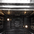 Forno 30-Inch Freestanding French Door Dual Fuel Range with 5 Burners and 68,000 BTUs in Stainless Steel 