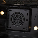 Forno 30-Inch Freestanding French Door Dual Fuel Range with 5 Burners and 68,000 BTUs in Stainless Steel 