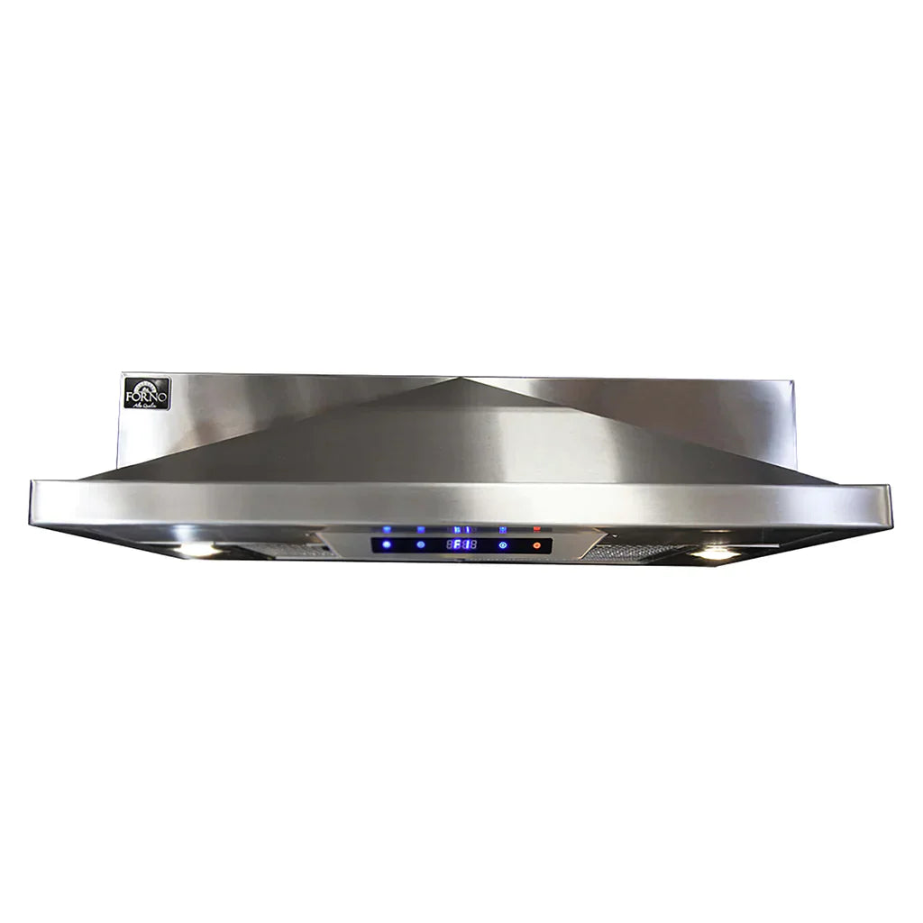 Forno 30" Taranto Under Cabinet Range Hood in Stainless Steel with 350 CFM Motor - FRHUC5227-30