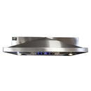 Forno 30" Taranto Under Cabinet Range Hood in Stainless Steel with 350 CFM Motor - FRHUC5227-30