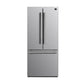 FORNO 2-Piece Appliance Package - 30-Inch Electric Range and 30-Inch French Door Refrigerator in Stainless Steel FBDL-013-05CAUS - MyBBQDirect