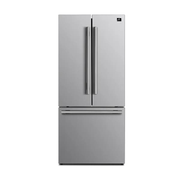 FORNO 2-Piece Appliance Package - 30-Inch Electric Range and 30-Inch French Door Refrigerator in Stainless Steel FBDL-013-05CAUS - MyBBQDirect