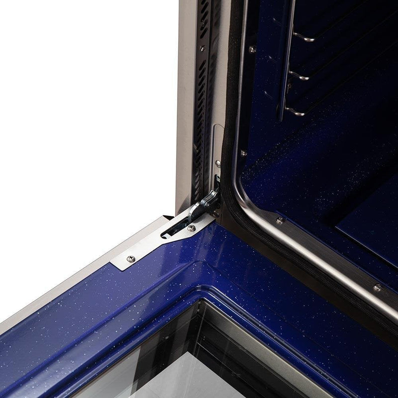 Forno 36" Capriasca Titanium Gas Range with 6 Burners, Convection Oven and 120,000 BTUs -FFSGS6260-36