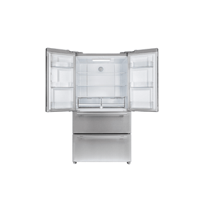 FORNO Gallipoli 36" French Door Refrigerator 19 cu.ft with Built-in Style Grille Trim Kit - FFRBI1820-40SG