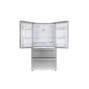 FORNO Gallipoli 36" French Door Refrigerator 19 cu.ft with Built-in Style Grille Trim Kit - FFRBI1820-40SG