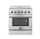Forno 36-Inch Electric Range with Convection Oven in Stainless Steel