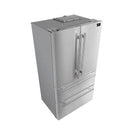 FORNO 2-Piece Appliance Package- 30-Inch Gas Range and 36-Inch French Door Refrigerator in Stainless Steel FBDL-020-02-US - MyBBQDirect