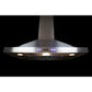 Forno 36" Siena Wall Mount Range Hood in Stainless Steel with 450 CFM Motor - FRHWM5084-36