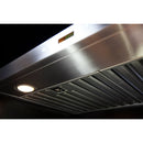 Forno 36" Siena Wall Mount Range Hood in Stainless Steel with 450 CFM Motor - FRHWM5084-36