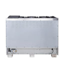 FORNO 48-Inch Capriasca Gas Range with 8 Burners, 160,000 BTUs, & French Door Gas Oven in Stainless Steel - FFSGS6460-48