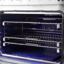 FORNO 60-Inch Capriasca Dual Fuel Range with 240v Electric Oven - 10 Sealed Burners and 200,000 BTUs - FFSGS6187-60