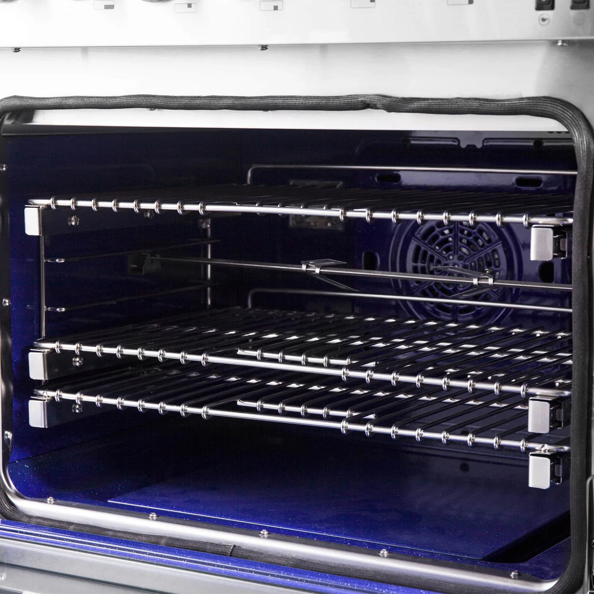 Forno 60-Inch Dual Fuel Range with 240v Electric Oven 10 Sealed Burners and 200,000 BTUs 