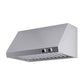 FORNO Biagio 36'' 600 CFM Wall Mount Range Hood in Stainless Steel, FRHWM5009-36