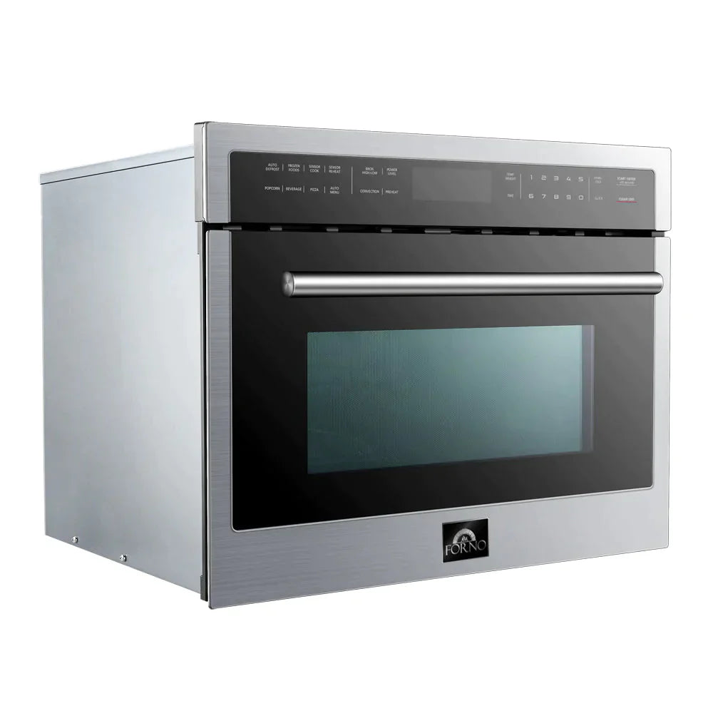 FORNO Oliena 24-inch 1750 W Compact Oven & 1000 W Microwave, 1.6 cu.ft. - FMWDR3093-24