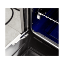 FORNO Capriasca - Titanium Professional 30" Freestanding Dual Fuel 240V Electic Blue Door Oven Range FFSGS6187-30BLU