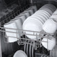 FORNO Espresso Polo 18" Built-in Dishwasher in White, FDWBI8041-18WHT