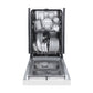 FORNO Espresso Polo 18" Built-in Dishwasher in White, FDWBI8041-18WHT
