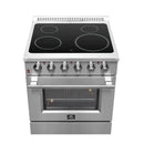 FORNO Galiano 30-Inch Electric Range with Convection Oven in Stainless Steel - FFSEL6083-30