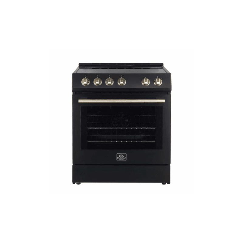 Forno Leonardo Espresso 30-Inch Electric Range with 5.0 cu. Ft. Electric Oven - FFSEL6012-30