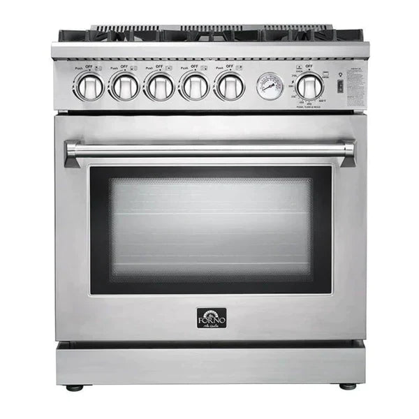 Forno Lseo 30" Freestanding Gas Range with Convection Oven