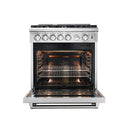 Forno Lseo 30" Freestanding Gas Range with Convection Oven