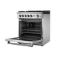 Forno Lseo 30" Freestanding Gas Range with Convection Oven