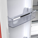 Forno Luigi 33" 18 cu. ft. French Door Refrigerator in Black with Antique Brass Handles, FFFFD1791-33BLK