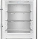 FORNO Maderno 32-Inch 13.6 cu.ft. Left Swing Convertible Refrigerator/Freezer Built-In with Decorative Grill Trim - FFFFD1722-32LS