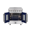 FORNO Massimo 30" Freestanding French Door Electric Range - FFSEL6955-30