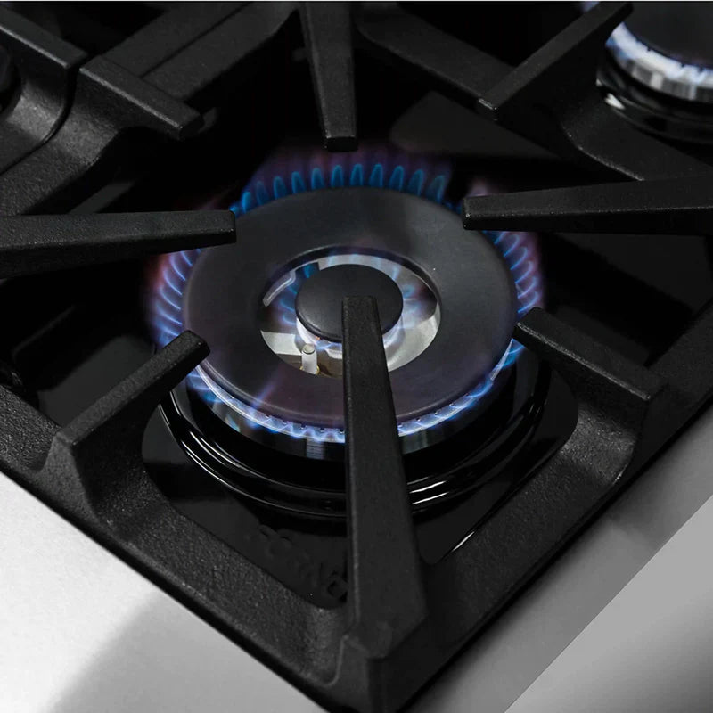 FORNO Massimo 30-Inch Freestanding Gas Range in Stainless Steel - FFSGS6239-30