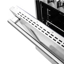 FORNO Massimo 30-Inch Freestanding Gas Range in Stainless Steel - FFSGS6239-30
