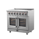 FORNO Massimo 36" Freestanding French Door Electric Range - FFSEL6955-36