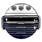 FORNO Massimo 36-Inch Freestanding French Door Gas Range in Stainless Steel - FFSGS6439-36
