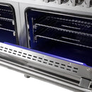 FORNO Massimo 60-Inch Freestanding Dual Fuel Range in Stainless Steel - FFSGS6125-60