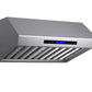 FORNO Palazzo 30'' 500 CFM Wall Mount Range Hood in Stainless Steel, FRHWM5030-30