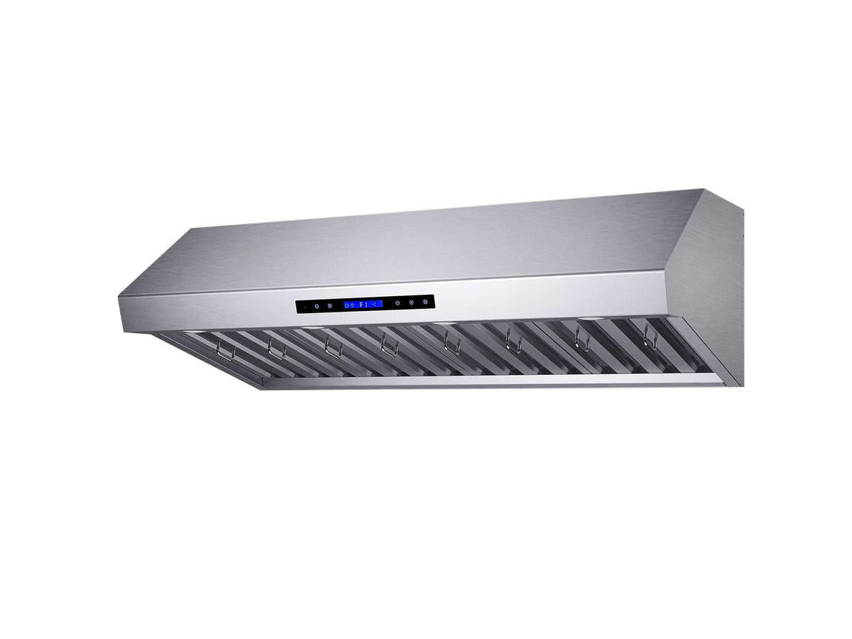 FORNO Palazzo 48'' 1,000 CFM Wall Mount Range Hood in Stainless Steel, FRHWM5030-48