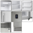 Forno Rizzutoo Pro-Style 2 x 28" Refrigerator and Freezer - 27.6 cu.ft
