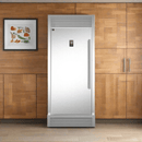 Forno Rizzuto - Left side Door Pro-Style Handle Refrigerator / Fridge – Freezer Dual Combination 32" Wide 13.8 cu.ft. with decorative grill - FFFFD1933-32LS