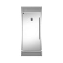 Forno Rizzuto - Left side Door Pro-Style Handle Refrigerator / Fridge – Freezer Dual Combination 32" Wide 13.8 cu.ft. with decorative grill - FFFFD1933-32LS