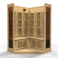 Golden Designs Maxxus Low EMF FAR Infrared Sauna Canadian Hemlock - MX-K356-01 - PrimeFair