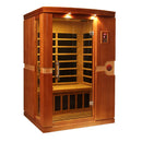 Golden Designs Dynamic 2-Person Low EMF Far Infrared Sauna Venice Edition - DYN-6210-01