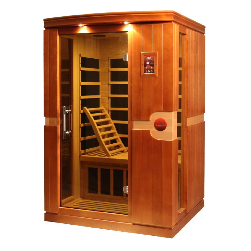 Golden Designs Dynamic 2-Person Low EMF Far Infrared Sauna Venice Edition - DYN-6210-01