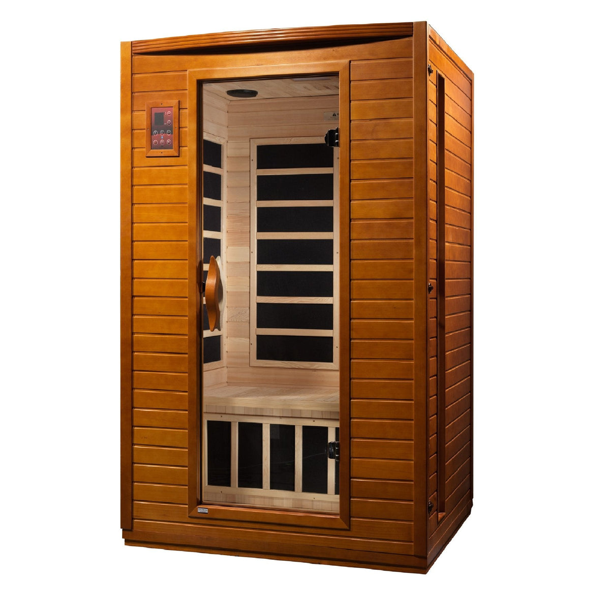 Golden Designs Dynamic 2-Person Low EMF Far Infrared Sauna Versailles Edition - DYN-6202-03