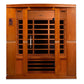 Golden Designs Dynamic 4-Person Low EMF Far Infrared Sauna Bergamo Edition - DYN-6440-01