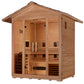 GOLDEN DESIGNS "GARGELLEN" 5 PERSON HYBRID OUTDOOR STEAM SAUNA - CANADIAN HEMLOCK GDI-8125-01