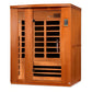 Golden Designs Lugano 3 Person Ultra Low EMF FAR Infrared Sauna - DYN-6336-03 FS