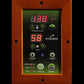 Golden Designs Lugano 3 Person Ultra Low EMF FAR Infrared Sauna - DYN-6336-03 FS